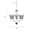 Maxim Lighting Symphony 5-Light 26" Wide Oil Rubbed Bronze Chandelier 11244SAOI - alternate 2